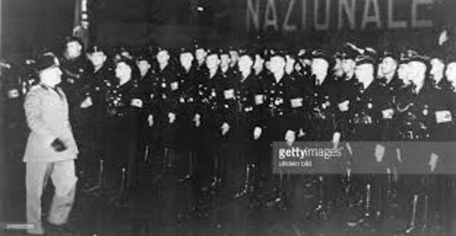 Mussolini Attacks League of Nations