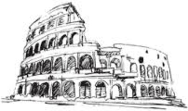 The Colosseum Built