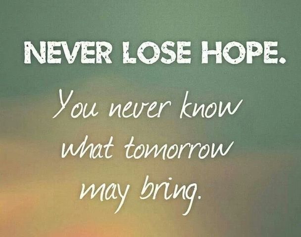 Hope lost