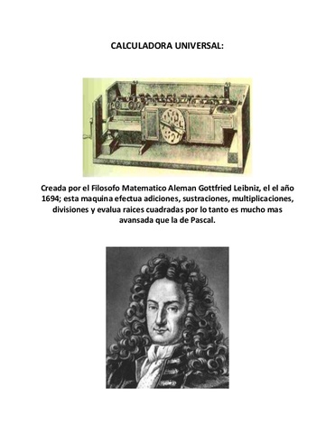 CALCULADORA UNIVERSAL: