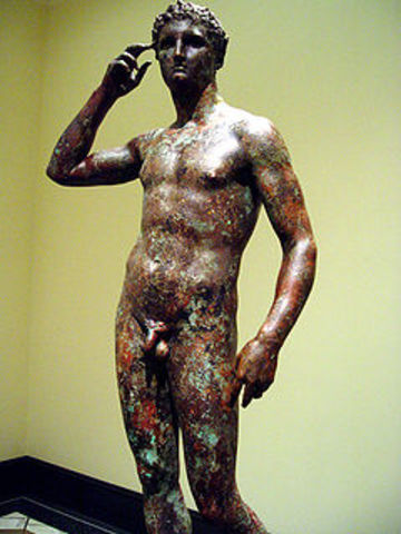 The Bronze Victorious Youth