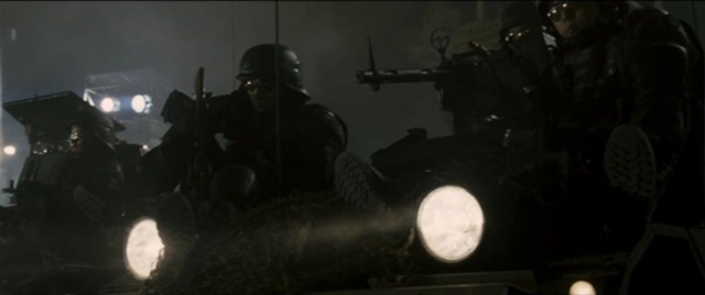 After Dr. Clement had dealt with Lee's wound, Ellie drove a truck to save Lee and Robyn. They placed Lee in its shovel. They got rid of the pursuers and then went back.