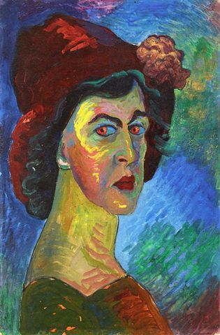 Self-Portrait by Marianne von Werefkin