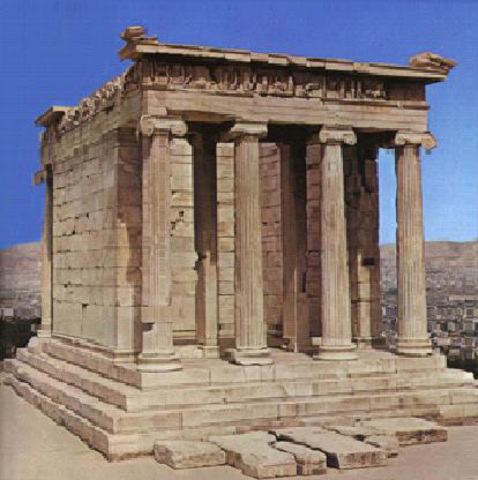 Construction of Temple of Athena Nike