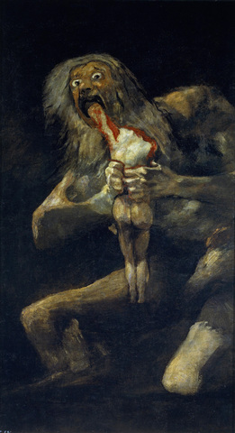 Saturn Devouring His Son (Romanticism)