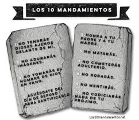 LOS DIEZ MANDAMIENTOS