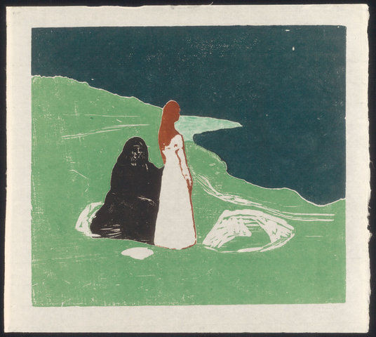 Two Women on the Shore
