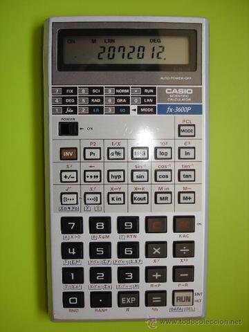 Primera Calculadora Cientifica.
