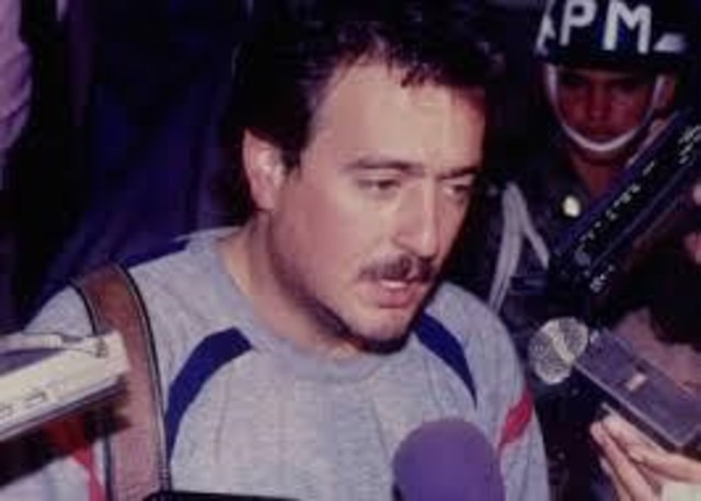 Pablo ordena el secuestro de Andrés Pastrana