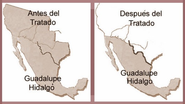Tratado de Guadalupe Hidalgo.