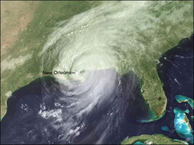 Hurricane Katrina's Landfall