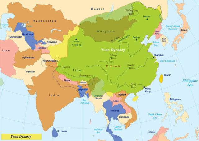 Монголы и государство Юань (1280—1368)