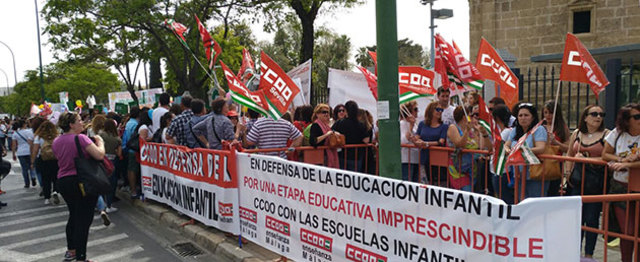 -	El sindicato convoca huelga en las escuelas infantiles de 0 a 3 años