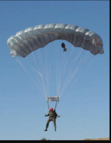 Nazi Parachutes Attacks America and Get Shot Down over the Flint river by Captain Bryon Watson and his Flamethrower of Death