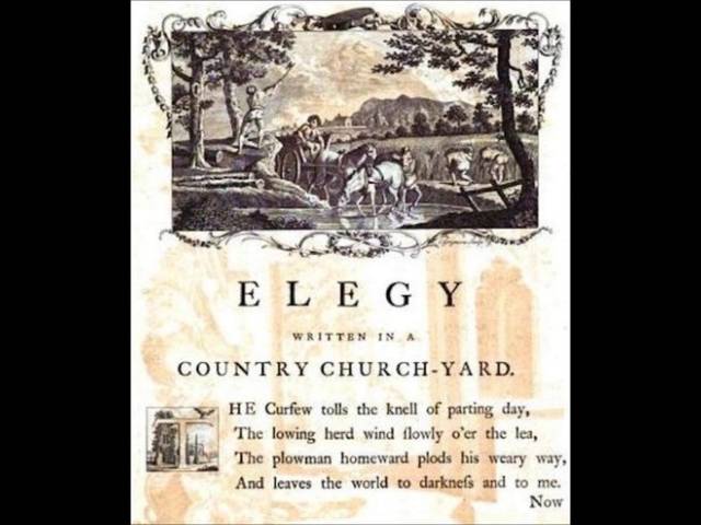 Elegy Written in a Country Churchyard by Thomas Gray