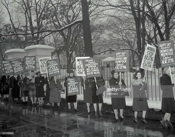 The American Peace Mobilization was created in this year from the remains of the American League for Peace and Democracy and the Hollywood Anti-Nazi League.