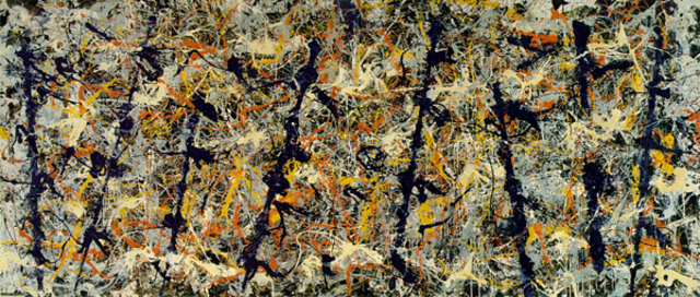 Blue Poles by Jackson Pollock