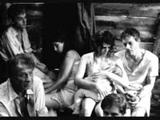 Ona( one of the prisoners on the cattle car) Baby dies