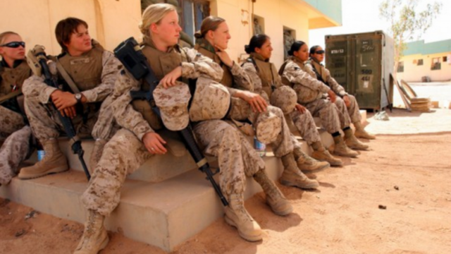 Women can serve in front-line combat