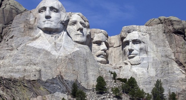 Work on Mount Rushmore Begins