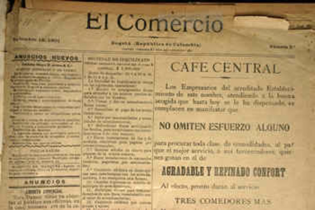 La prensa escrita, (Periodico).