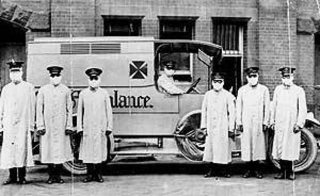 La gripa post-guerra del 18.