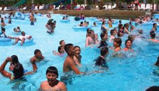 when i went to splash town in 6th grade