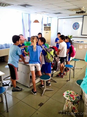 when we all passed the math test in 5th grade to move on to a new school