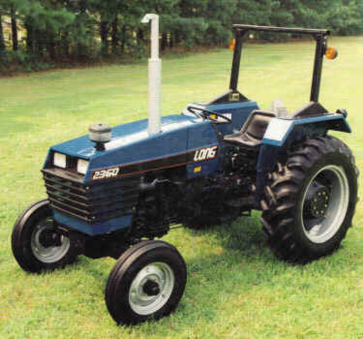 Driving the tractor for the first time