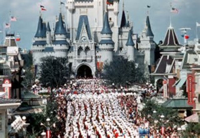 Opening of Disney world