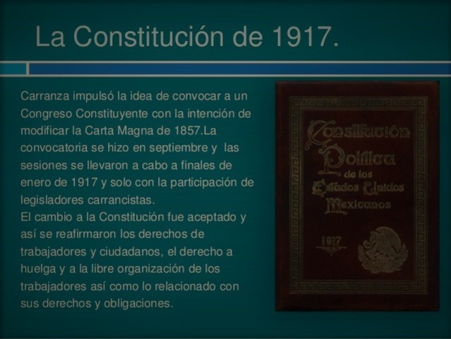 Constitución de 1917