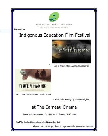 Indigenous Education Film Festival