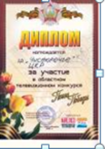 Участие в телеконкурсе "Песни Победы"