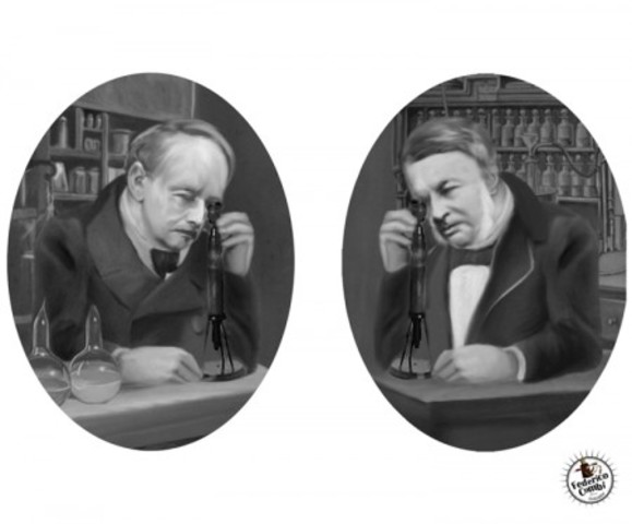 Matthias Schaleiden y Friedrich Schwann