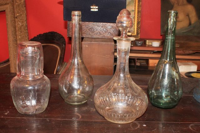 Lentes a traves de un Vaso De Agua