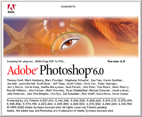 Photoshop 6.0 (2000)
