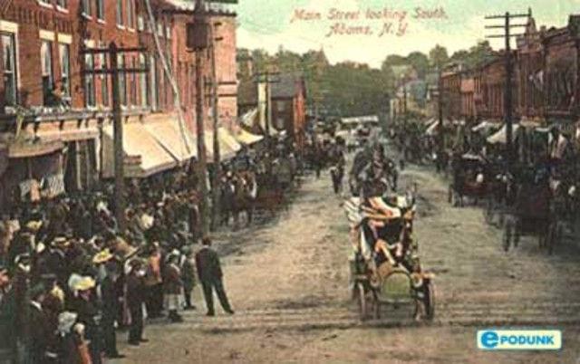 Move to Adams, New York