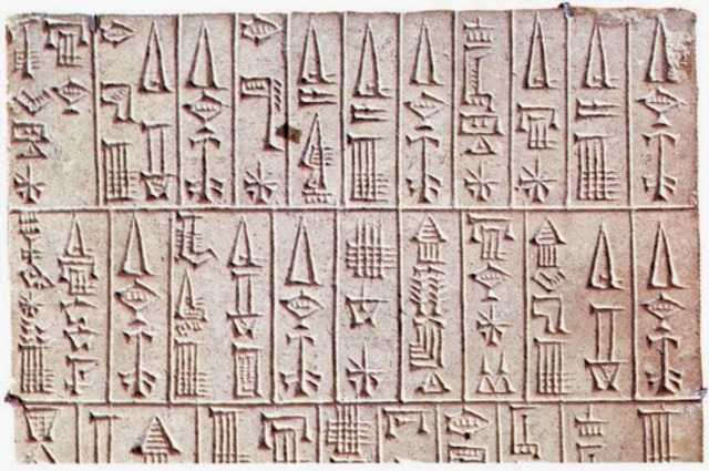 Neolítico - Escritura pictográfica