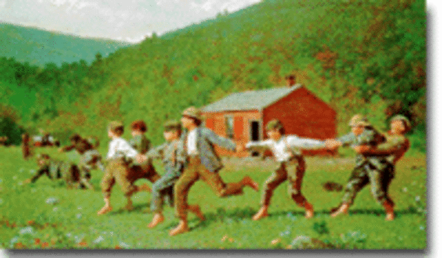 Snap the Whip Painting by Winslow Homer