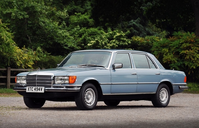 Седан Mercedes-Benz S-класса первого поколения (W116), 1972–1980