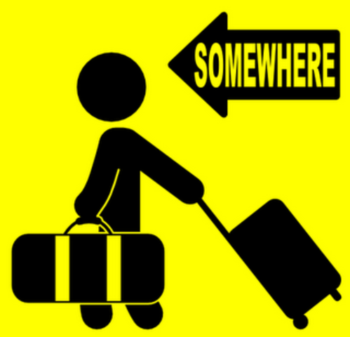 Papa and Dominic Leave For the West