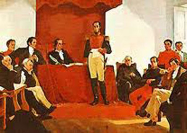 Discurso de Simón Bolivar ante el Congreso de Angostura