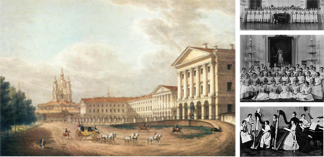 Создание Смольного института благородных девиц