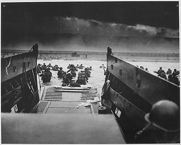 Amercian and other allied troops landed in Norway France on D-day to begin the liberation of western Europe