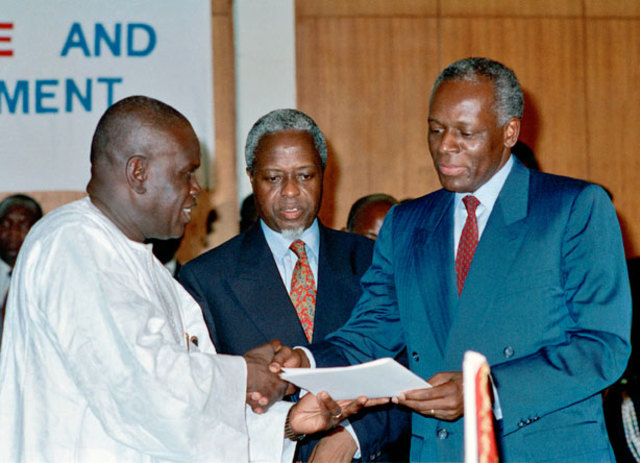 The Lusaka Accord of 1984 is established