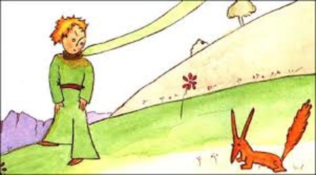 El principito llega a la tierra