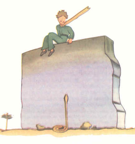 Principito en el muro