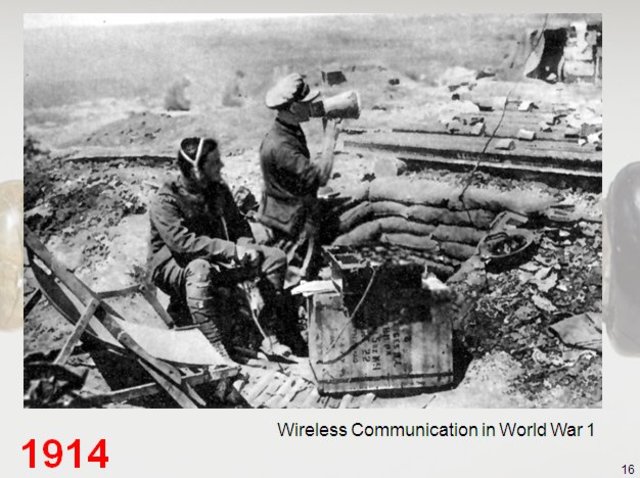 RADIO COMO MEDIO DE COMUNICACIÓN PRIMERA GUERRA MUNDIAL