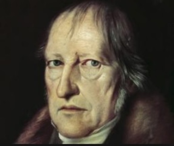 Georg Wilhelm Friedrich  Hegel (1770-1831)