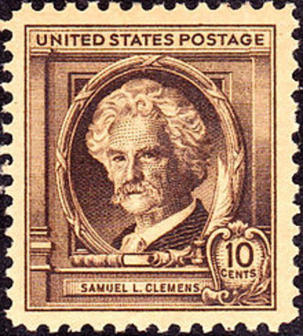 Writer Samuel L. Clemens (Mark Twain) was born in Florida, Missour